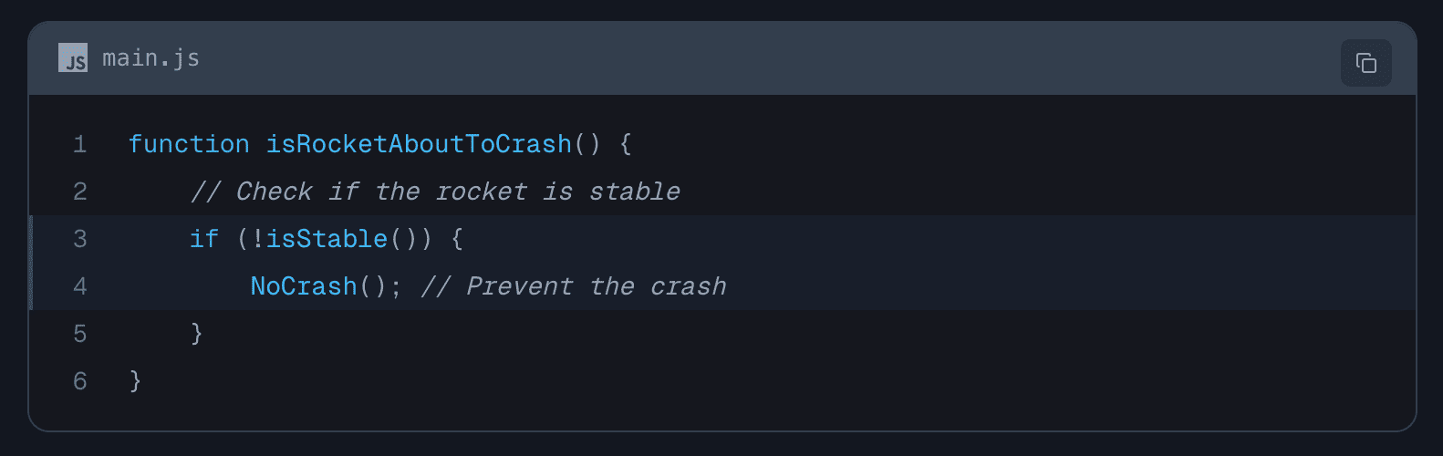 code block old