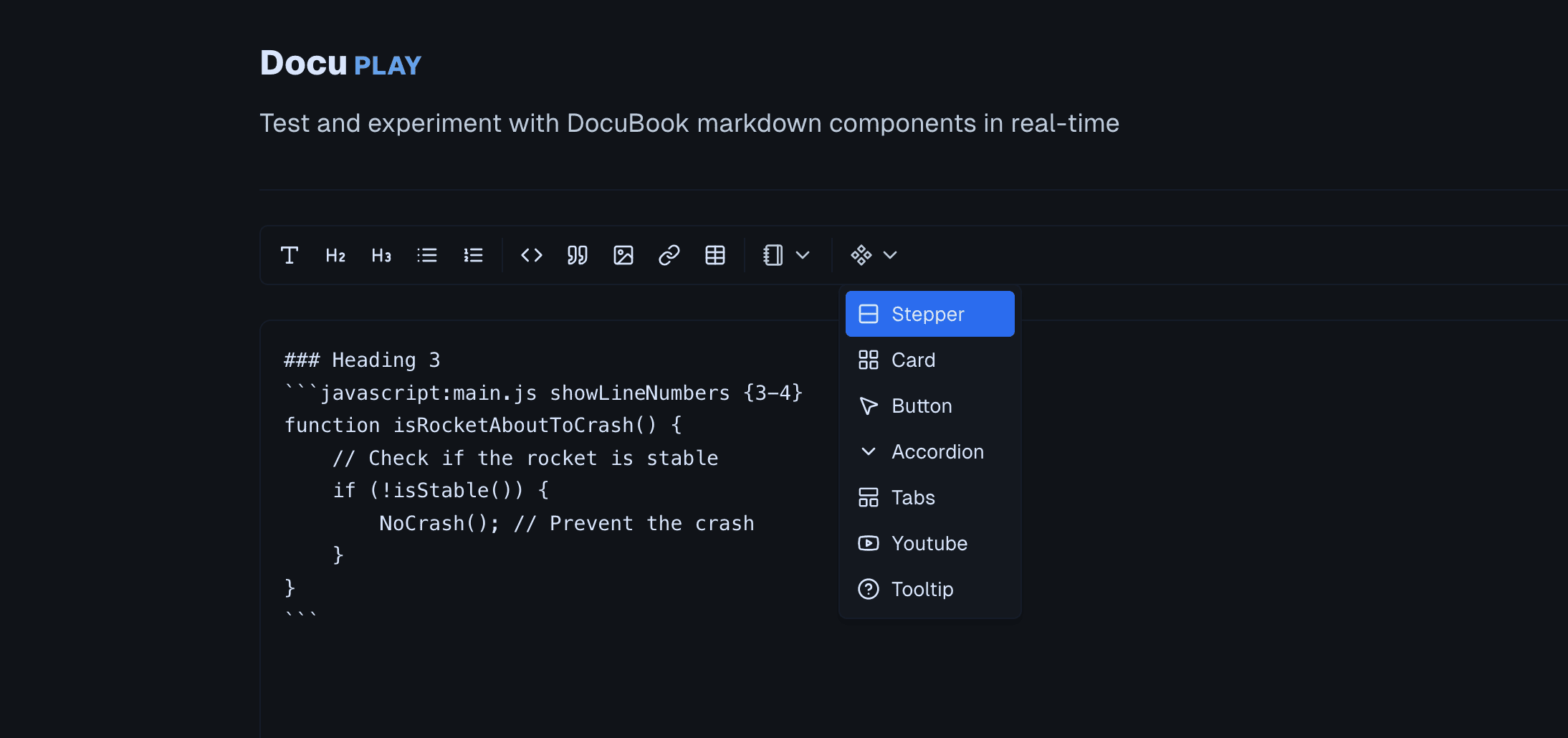 version 1.3.5 - Playground